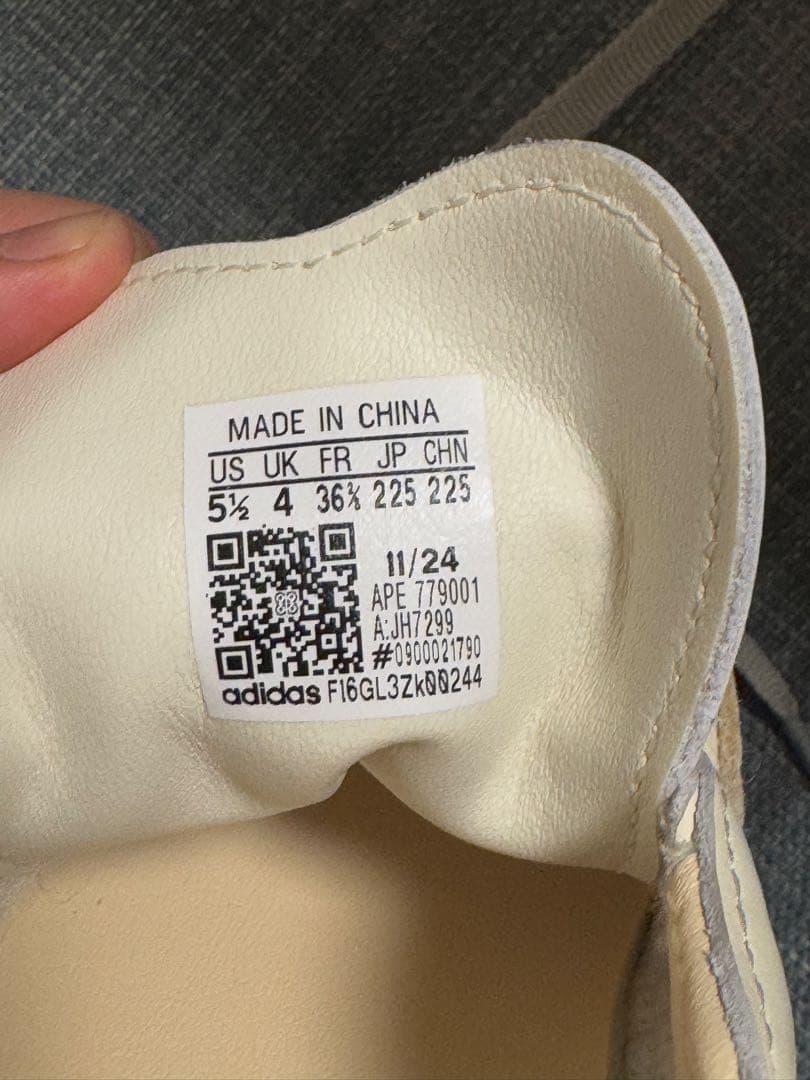 美品~adidas スニーカーsamba OG W JH7299