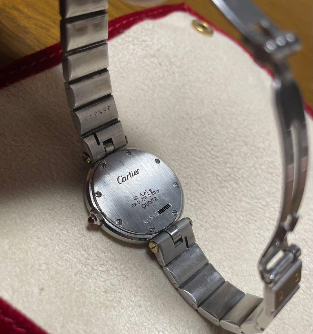 希少　Cartier サントス ヴァンドーム ボルドー 腕時計　タンク　ガルべ