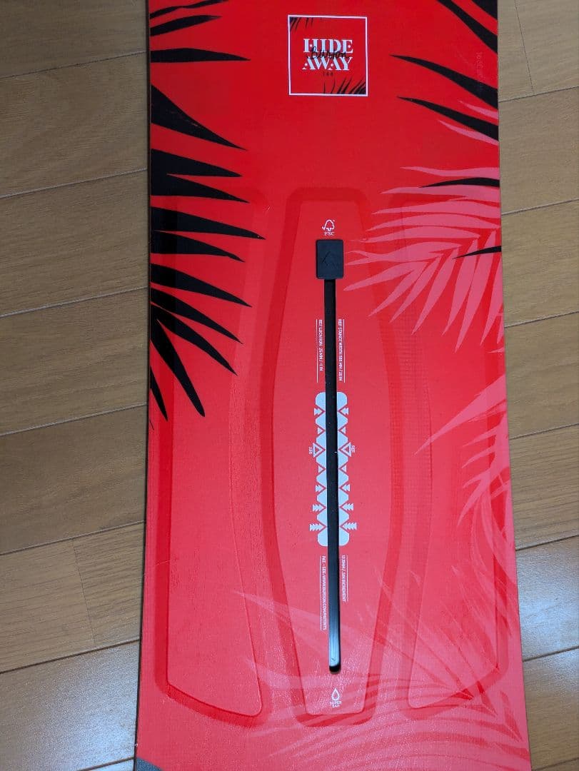 BURTON スノーボード 約140cm パームリーフ