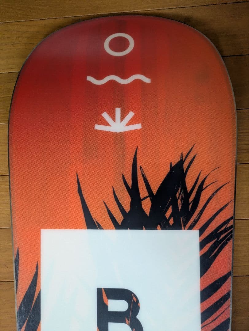 BURTON スノーボード 約140cm パームリーフ