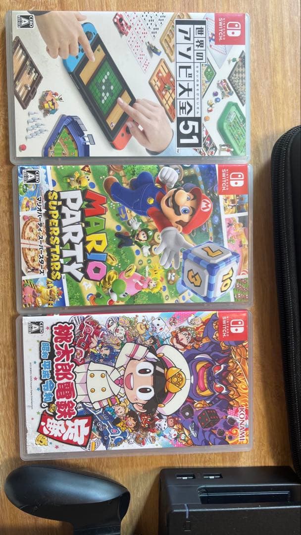 【みく】Nintendo Switch 本体 + ゲームソフト3本セット