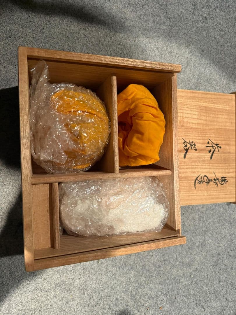 か*る様 (備前手造鶴紋章超細工ぐ茶器)