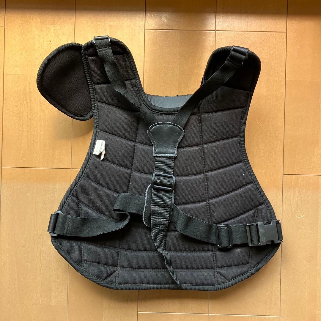 ミズノ キャッチャー用防具一式 黒