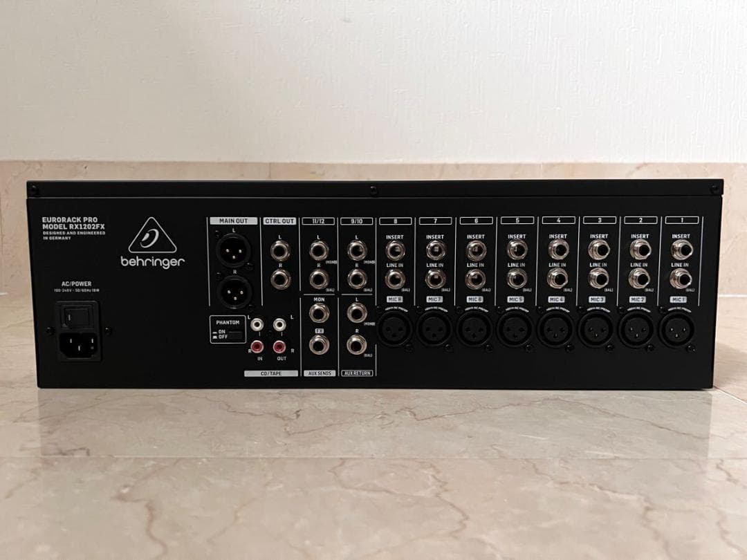 配信機器・PA機器・レコーディング機器 mission5 Behringer Eurorack RX1202FX