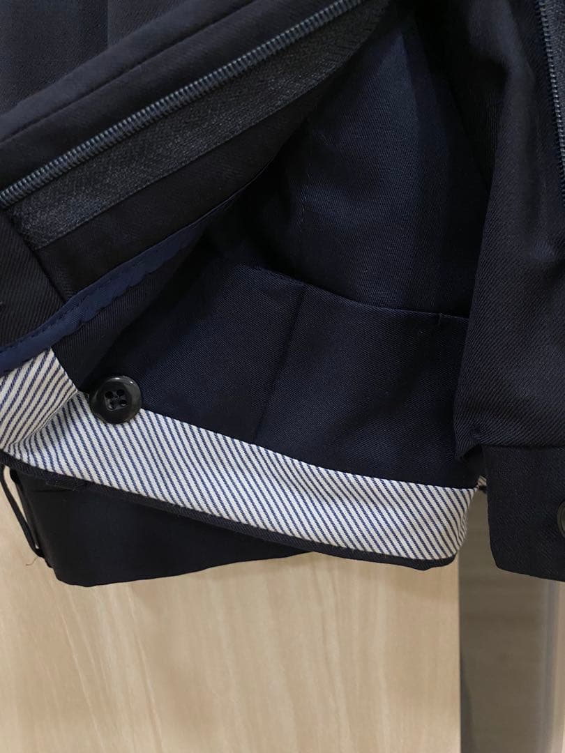 【universal language】ネイビー ビジネススーツ　Lサイズ