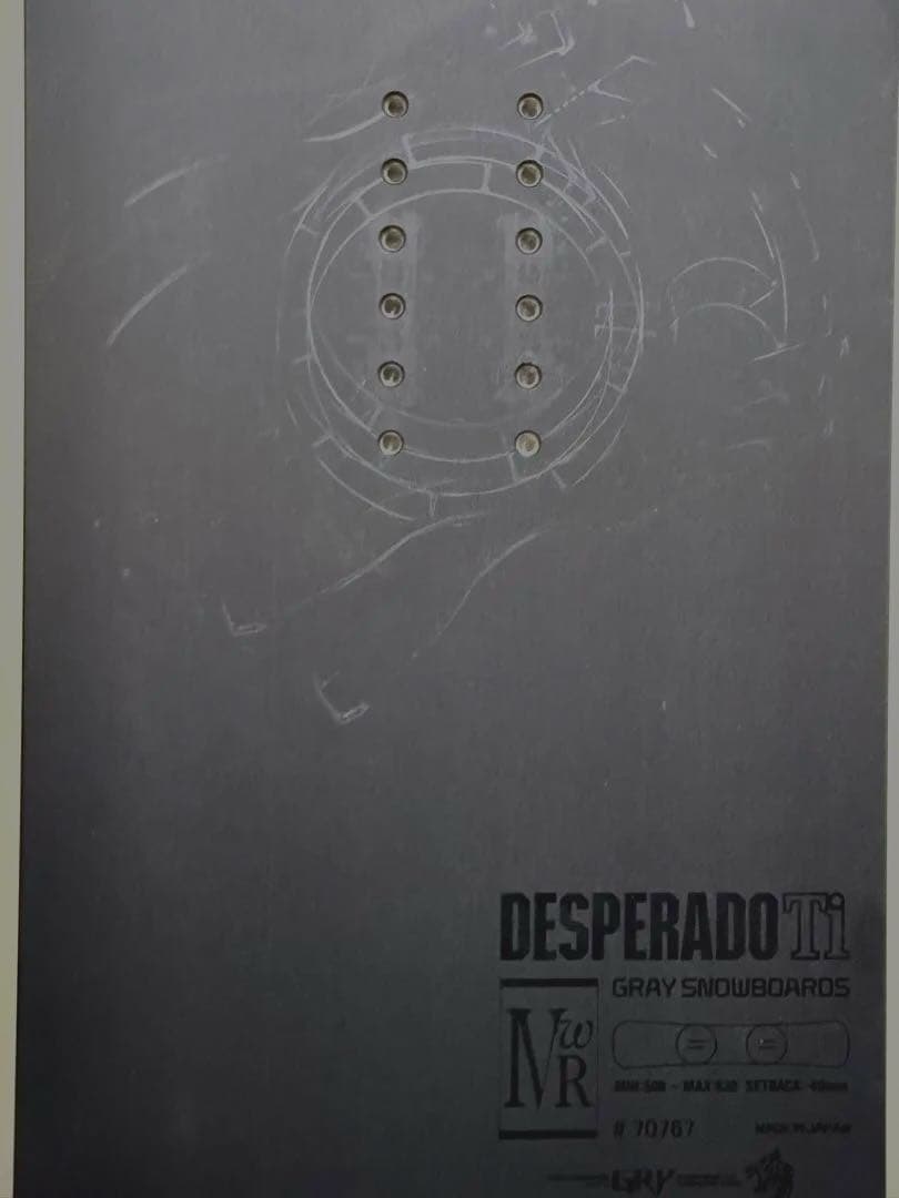 【美品】Gray DESPERADO Ti tipe-R 159 18/19
