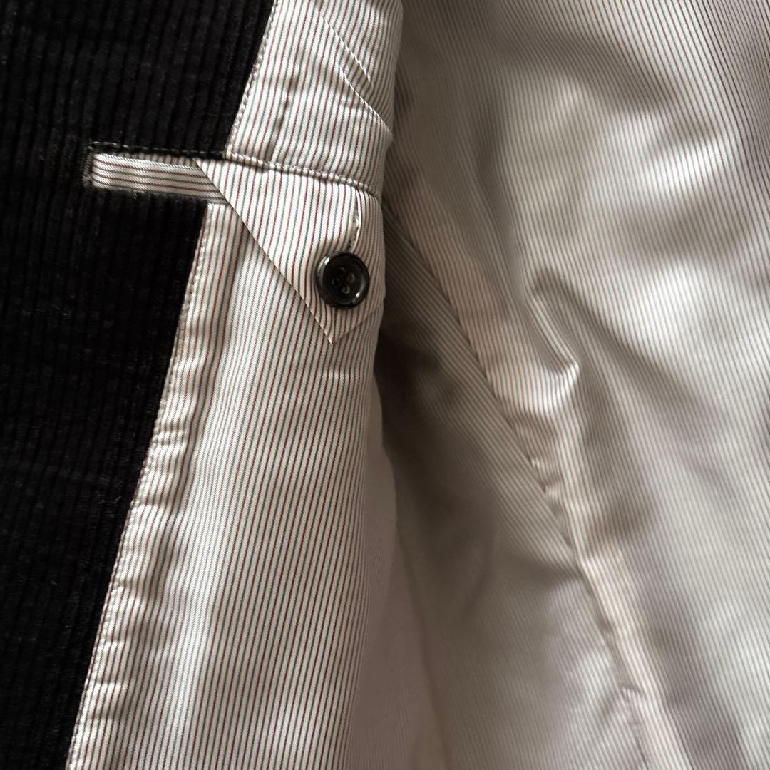 訳あり　コムデギャルソンオム　コーデュロイ　黒