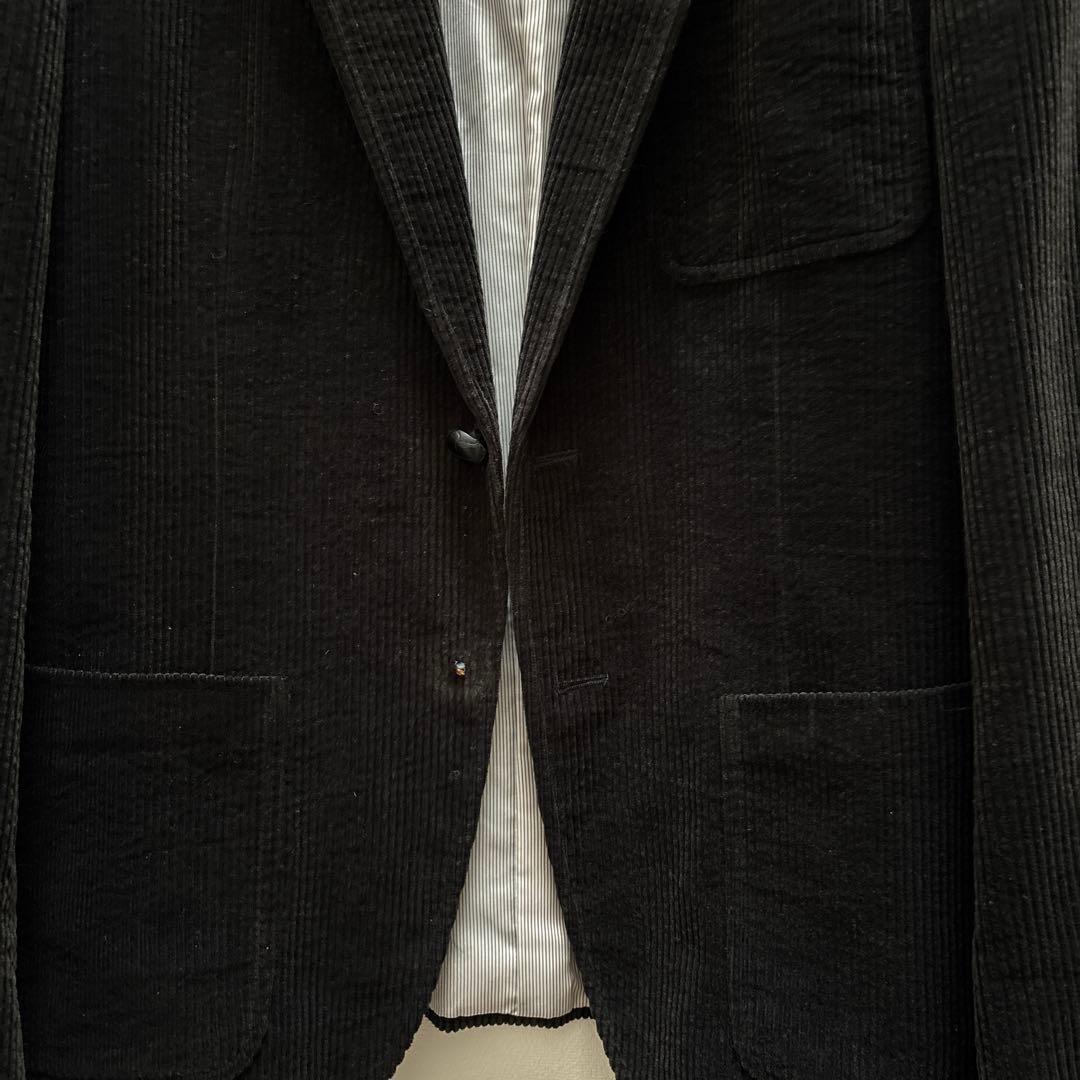 訳あり　コムデギャルソンオム　コーデュロイ　黒
