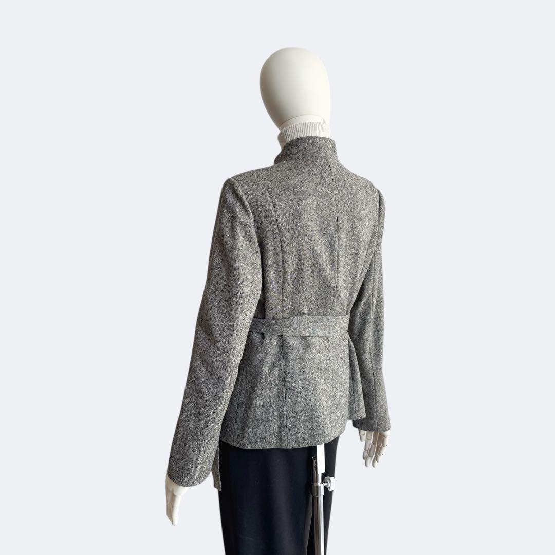 GIVENCHY ジバンシィ ジャケット ウール レディース ベルト付き