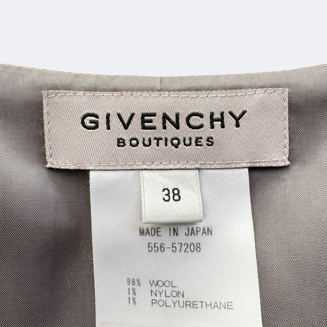 GIVENCHY ジバンシィ ジャケット ウール レディース ベルト付き