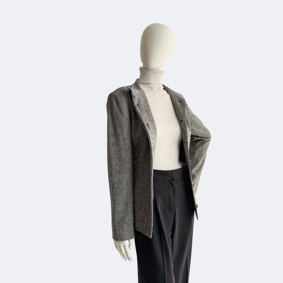 GIVENCHY ジバンシィ ジャケット ウール レディース ベルト付き