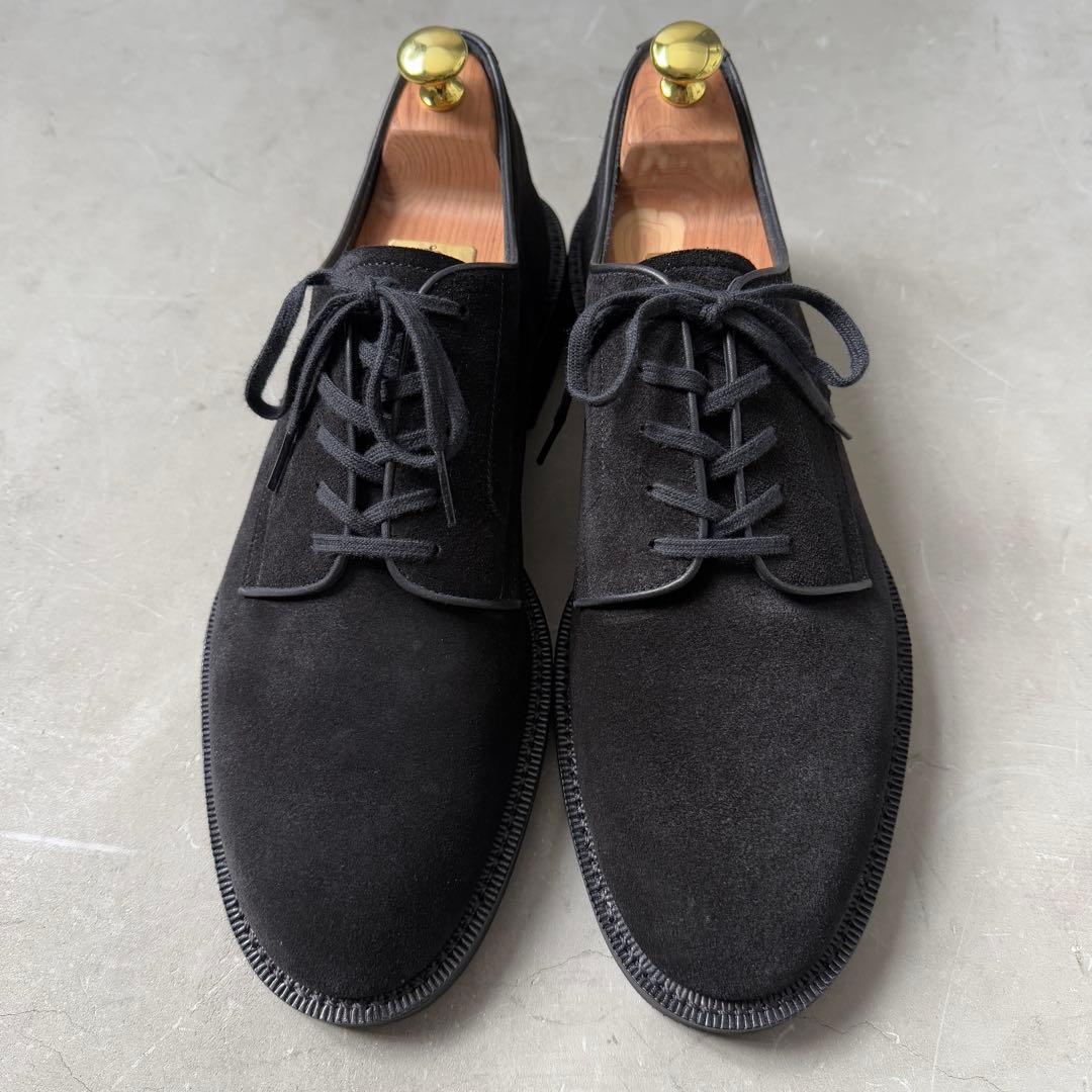 【極美品】 ダブルエイチ WHSCT-0001S スエード8.5 黒 ふにゃ男