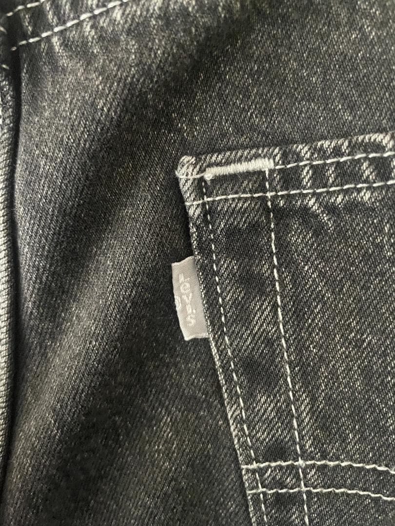 【1/4まで特別価格】Levi's SilverTab ルーズカーゴパンツ 黒