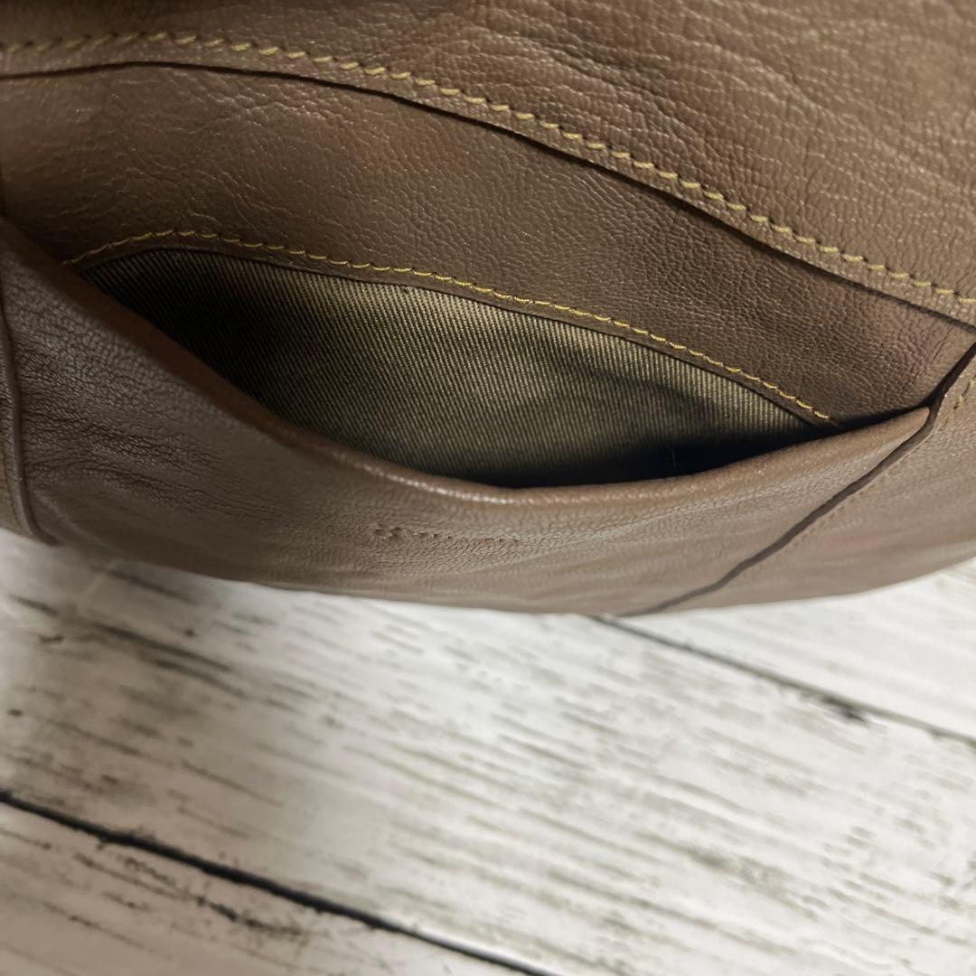 kisaragiy6　ゲンテン　ゴートシュリンク　ショルダー　59400円