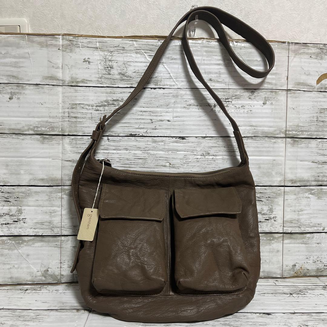 kisaragiy6　ゲンテン　ゴートシュリンク　ショルダー　59400円