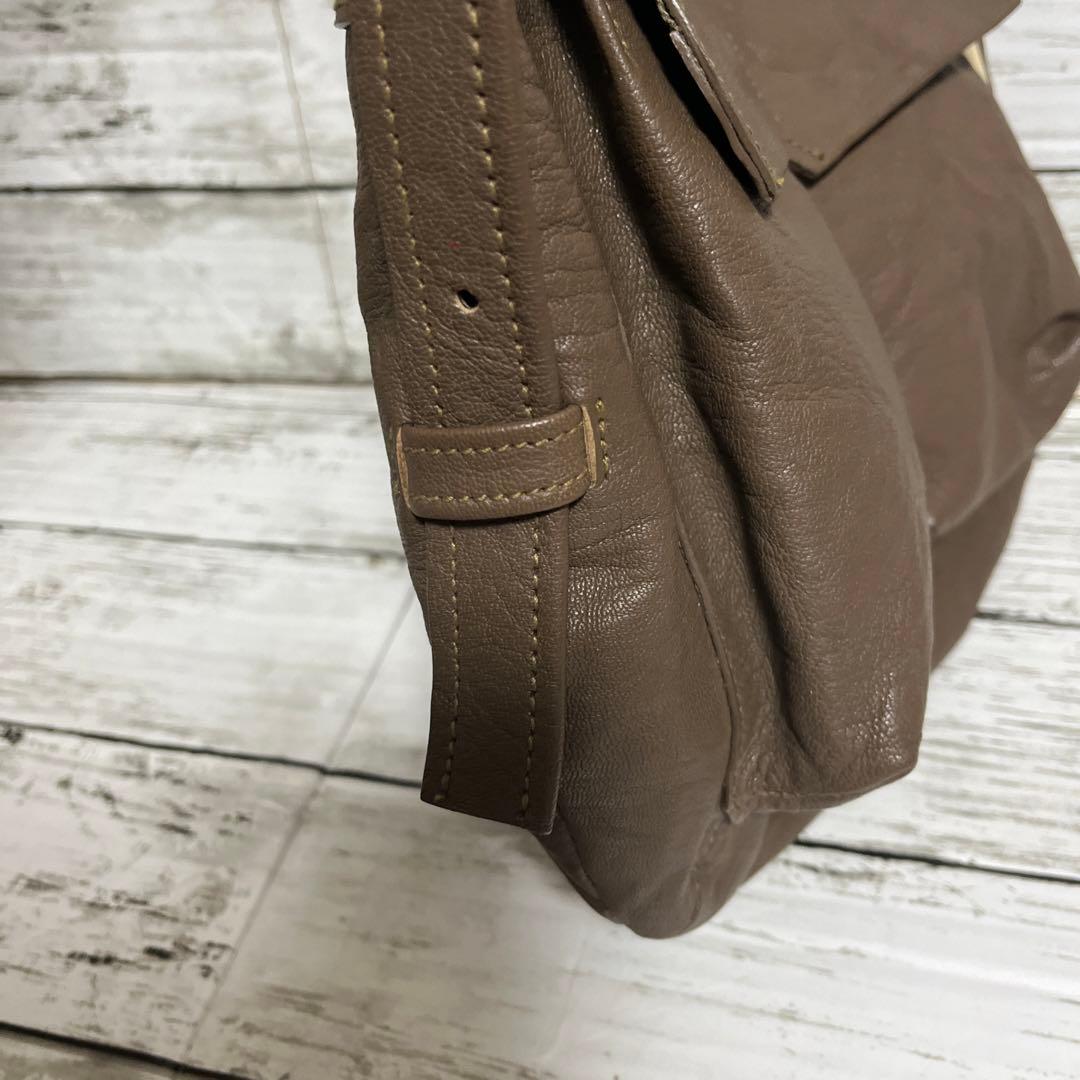 kisaragiy6　ゲンテン　ゴートシュリンク　ショルダー　59400円