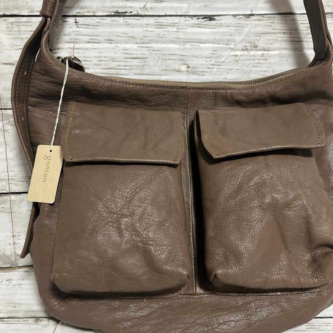 kisaragiy6　ゲンテン　ゴートシュリンク　ショルダー　59400円
