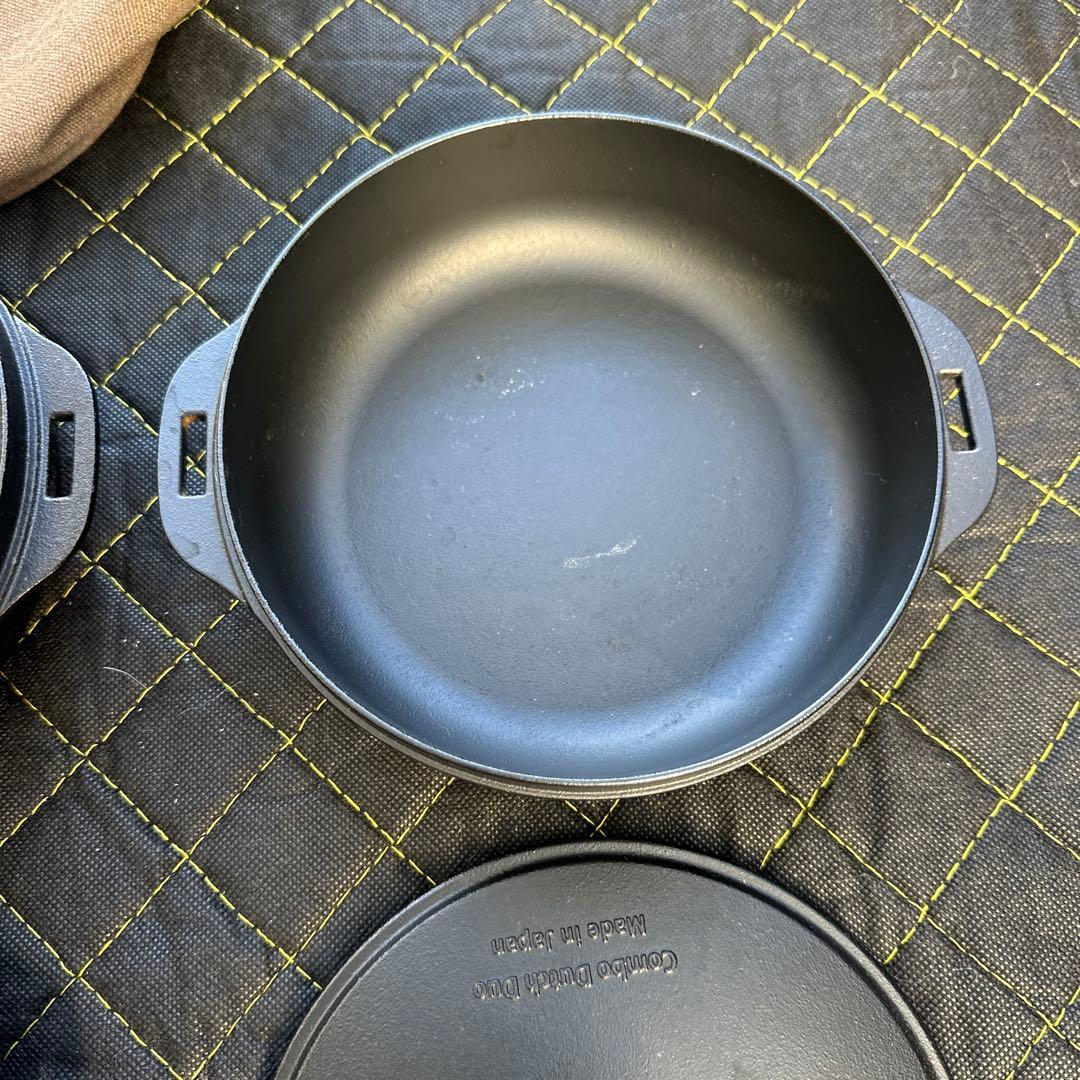 スノーピーク　コンボダッチデュオ　スキレット追加　中古