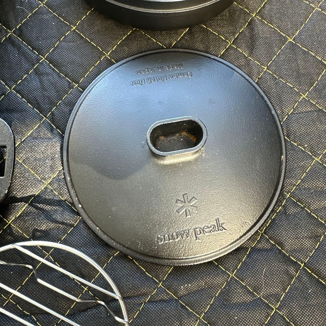 スノーピーク　コンボダッチデュオ　スキレット追加　中古