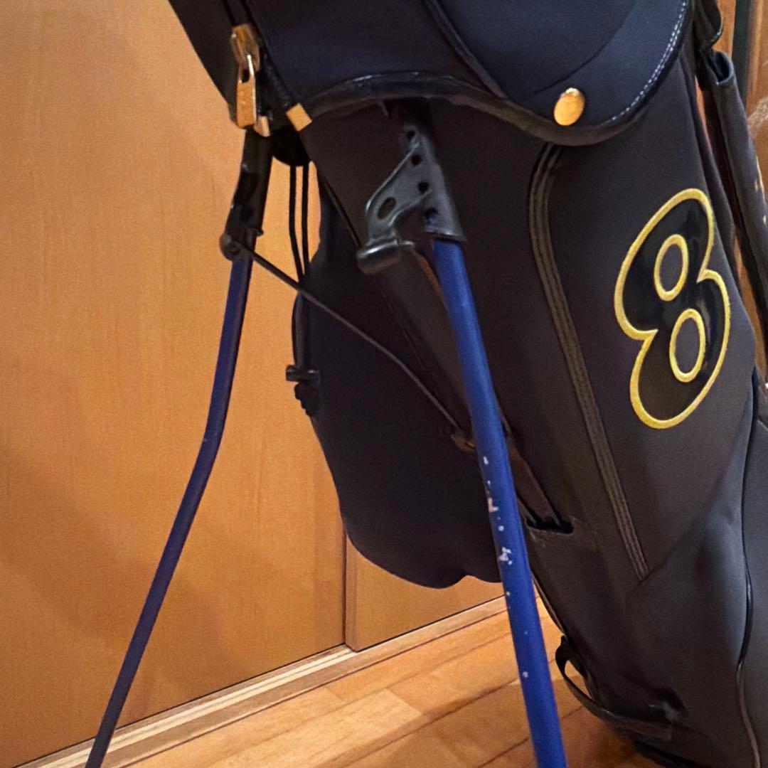 muta ゴルフバッグ スタンド付き ネイビー 8