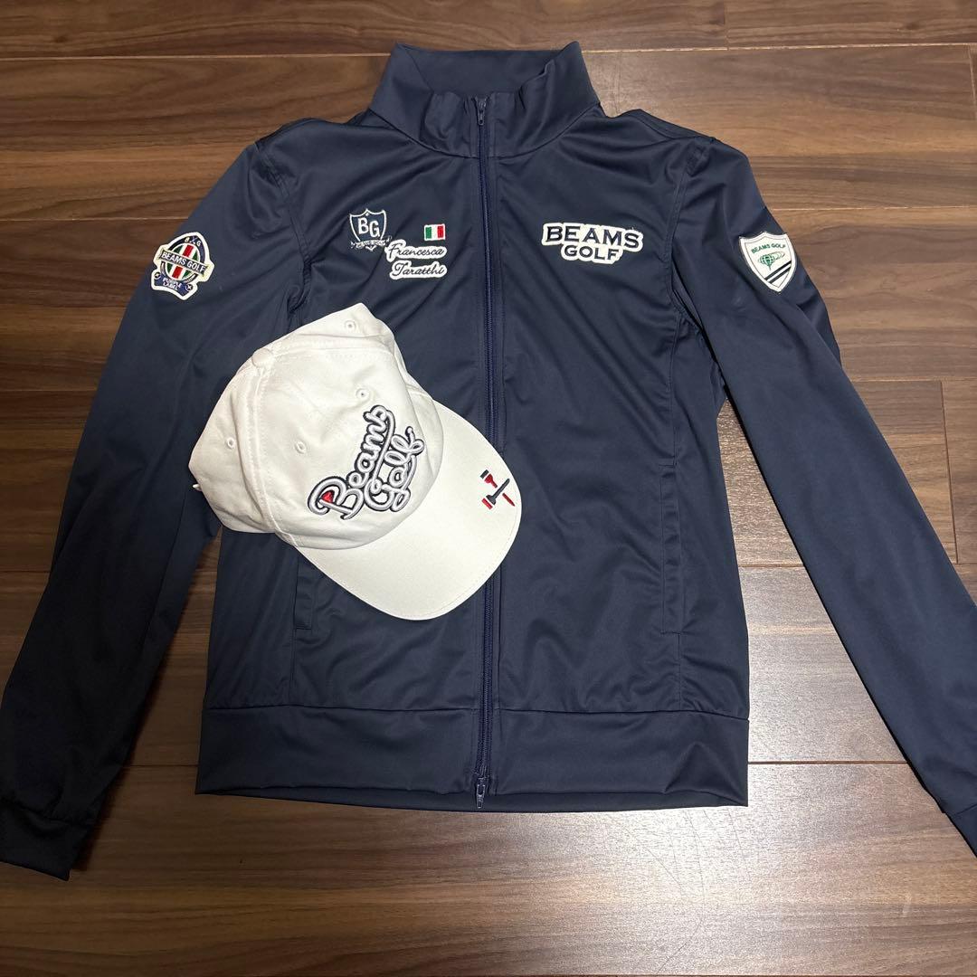 BEAMS GOLF パーカーとキャップセット