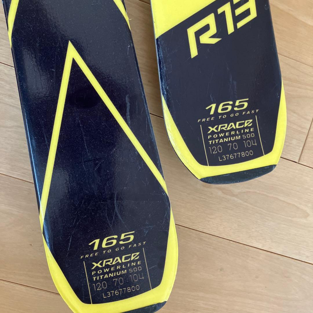 スキー SALOMON XRACE + Z12