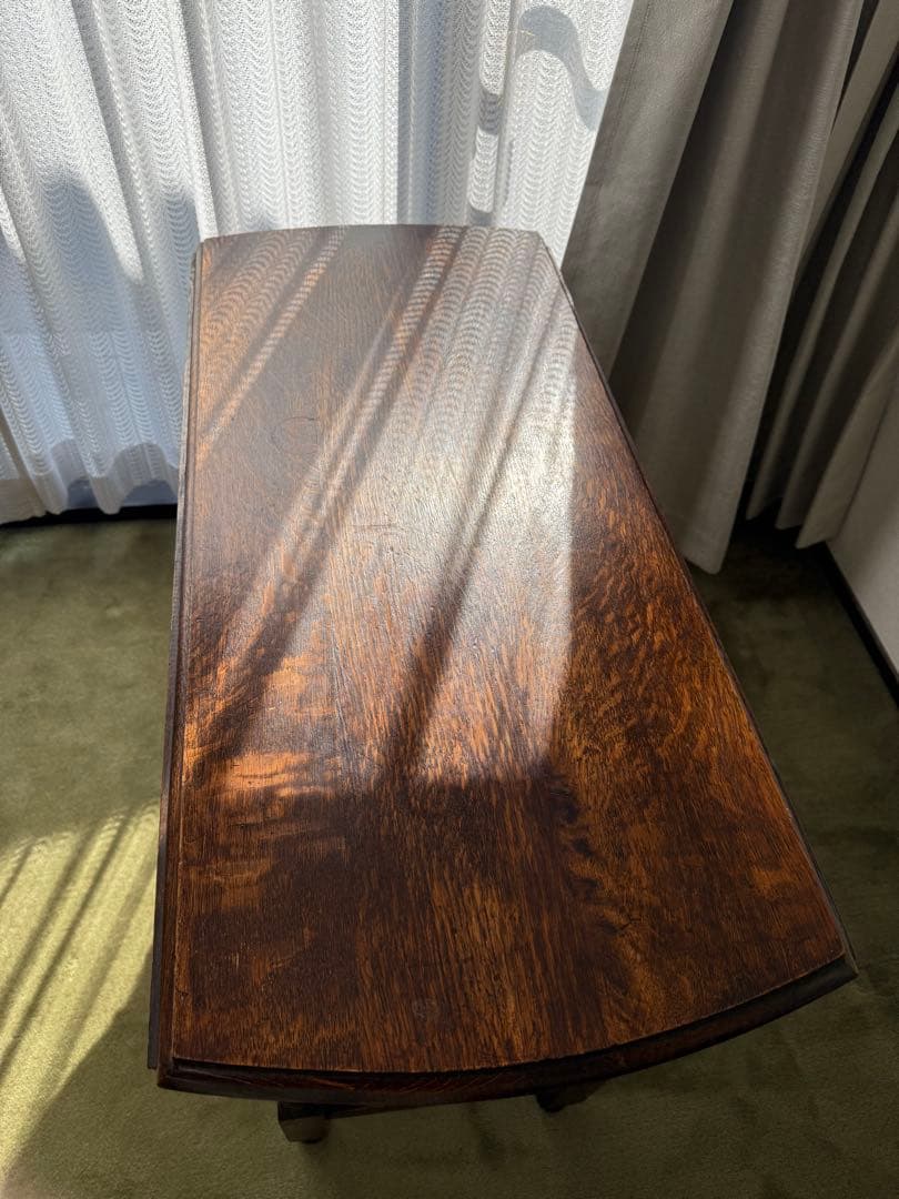 ゲートレッグテーブル　イギリス　アンティーク