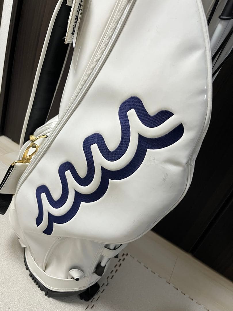 Nunuムータマリン スタンド式 キャディバッグ エナメル