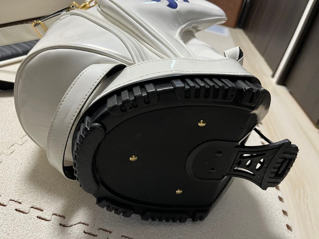 Nunuムータマリン スタンド式 キャディバッグ エナメル