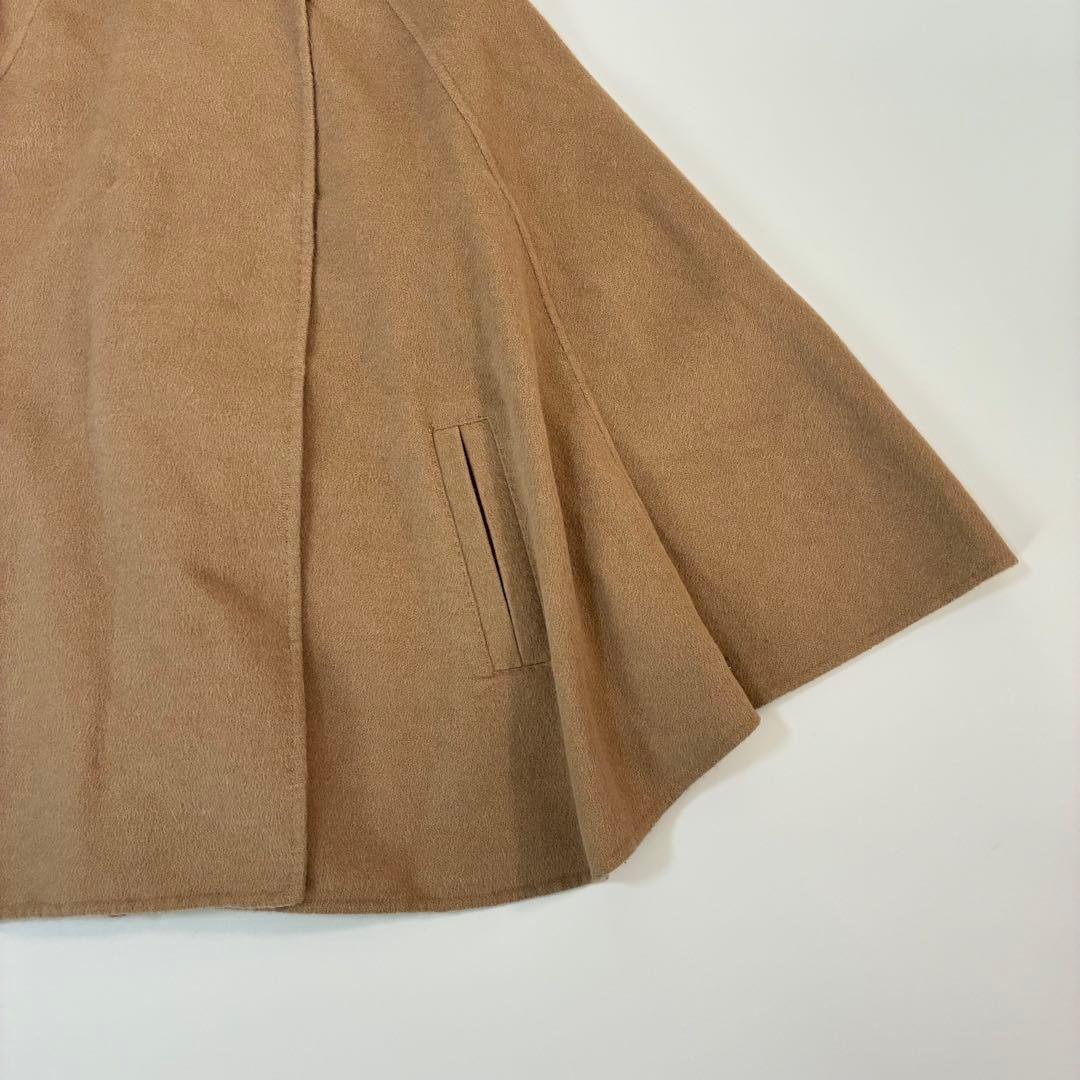 【美品】Ballsey アンゴラウールフーディポンチョ TOMORROWLAND