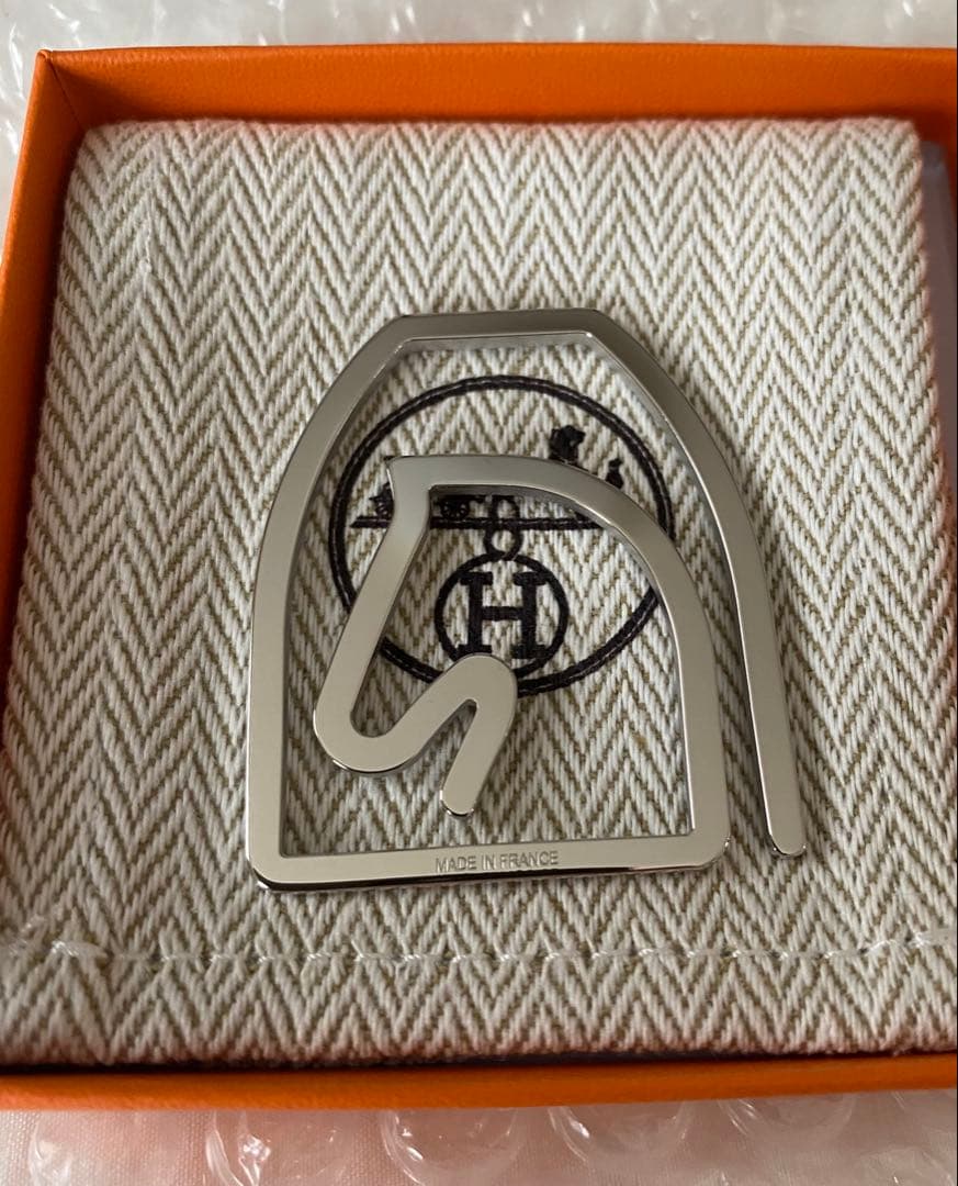 エルメス　HERMES マネークリップ　エケストル　馬　シュヴァル　新品　本物
