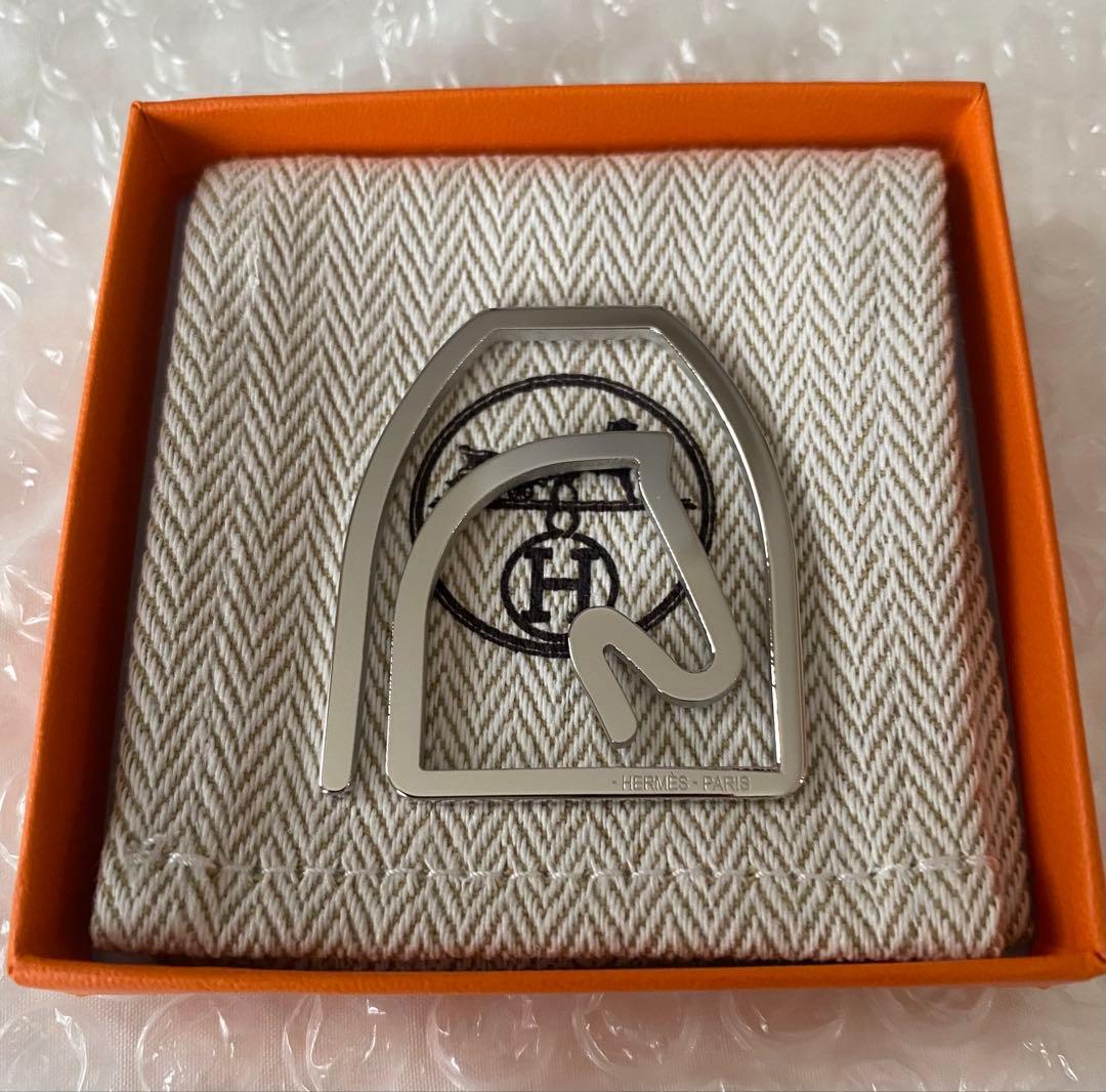 エルメス　HERMES マネークリップ　エケストル　馬　シュヴァル　新品　本物
