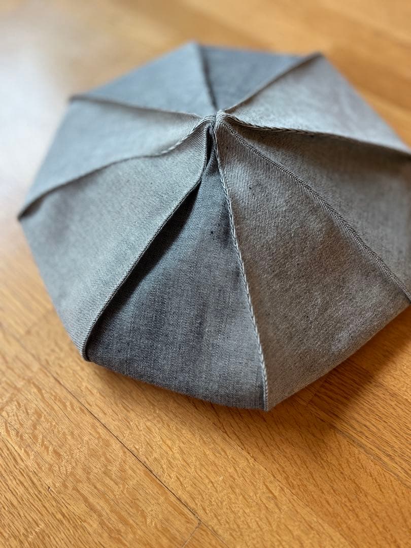 美品　オッドナンバー　old number グレー デニムキャスケット