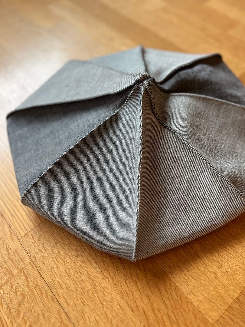 美品　オッドナンバー　old number グレー デニムキャスケット