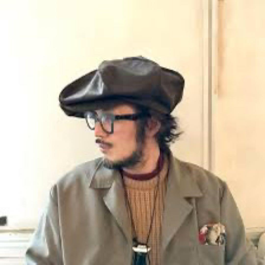 美品　オッドナンバー　old number グレー デニムキャスケット