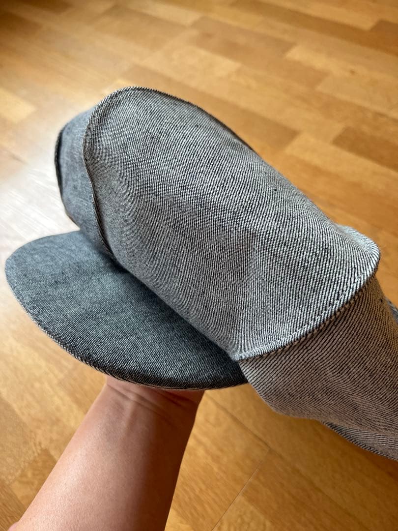 美品　オッドナンバー　old number グレー デニムキャスケット