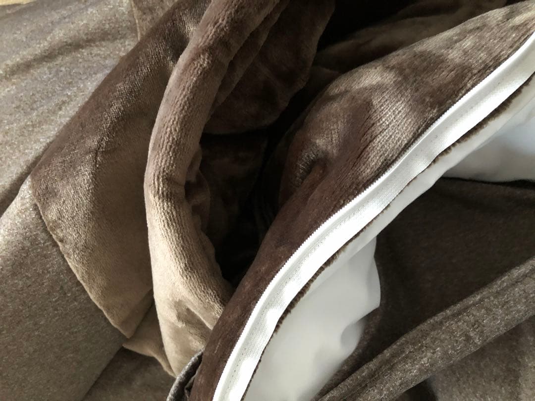 上質なイタリアデザイン【クレスカローレ】オールインワン掛け毛布/ 布団カバー　S