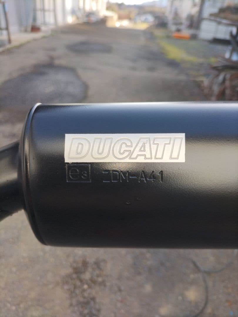 K*k様 サンバーTT2用　ドゥカティ純正マフラー加工