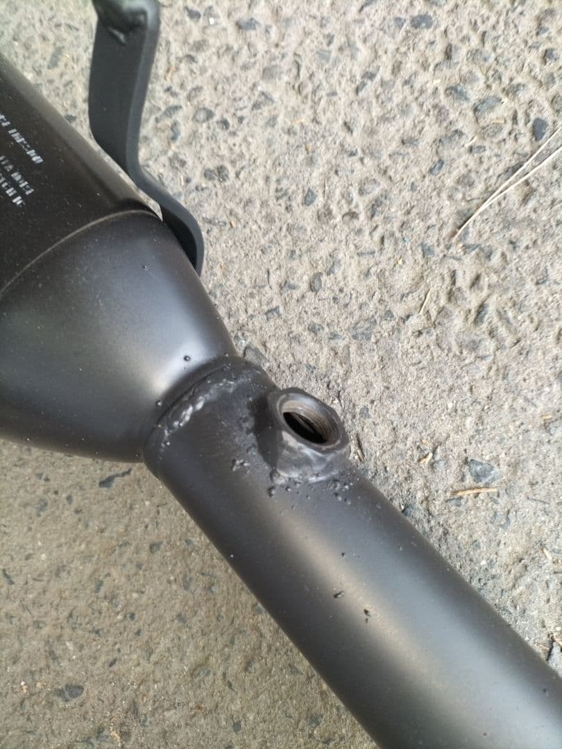 K*k様 サンバーTT2用　ドゥカティ純正マフラー加工