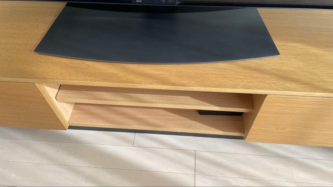 テレビ台（ローボードレシェンテ 150LB LBR）ニトリ