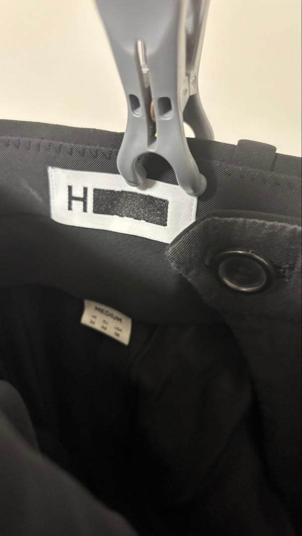 【美品】<H>DOUBLE CLOTH AMF 1P TAPERED PANTS