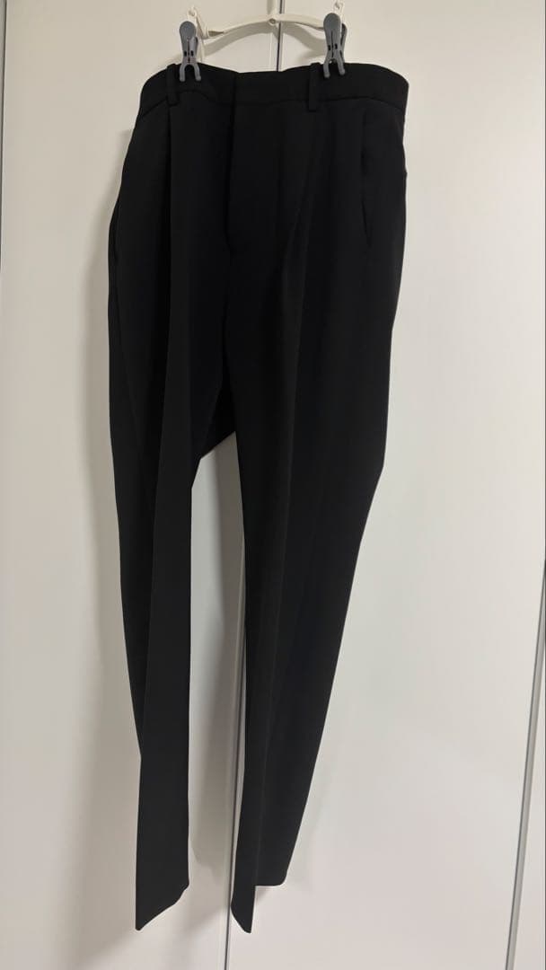【美品】<H>DOUBLE CLOTH AMF 1P TAPERED PANTS