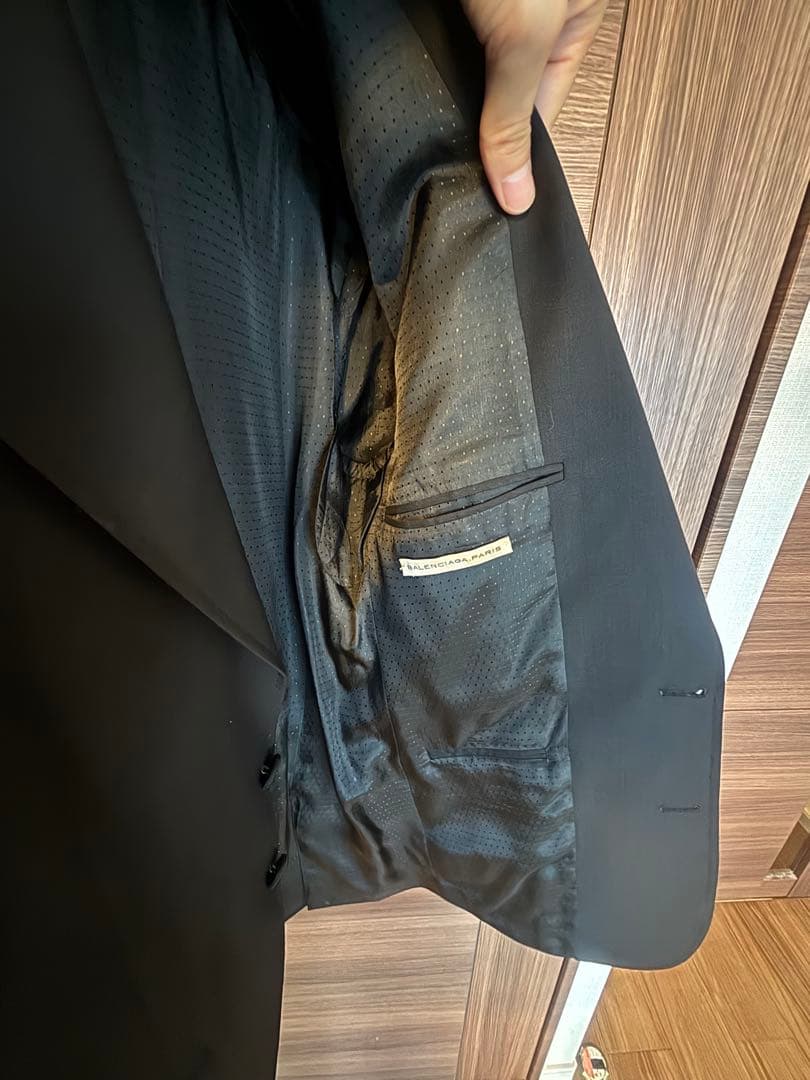 美品　バレンシアガ BALENCIAGA テーラードジャケット　シングル 2B