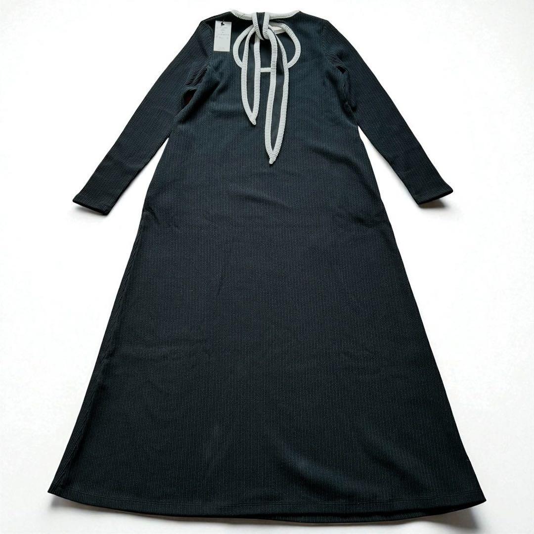 タグ付未使用✨2025ss 新作　yori バックレリボンリラックスワンピース