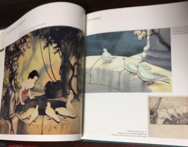 能登地震寄付　白雪姫と七人のこびと 制作過程　ディズニー　英語　大型本