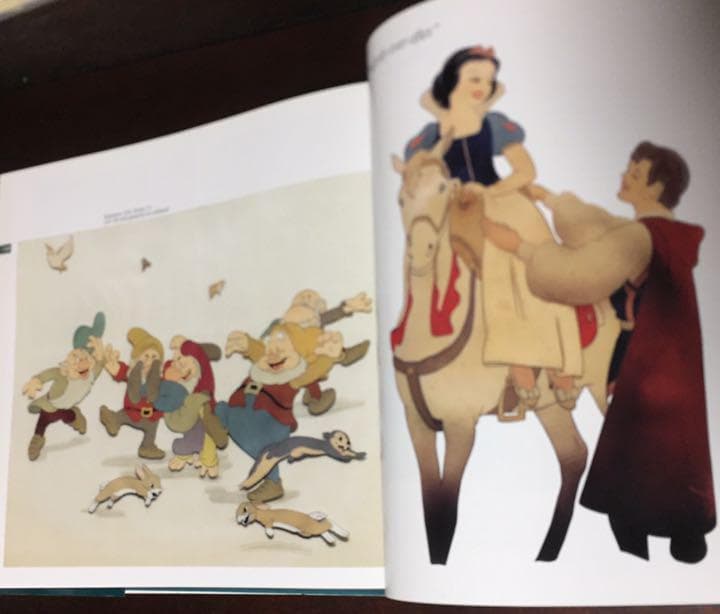 能登地震寄付　白雪姫と七人のこびと 制作過程　ディズニー　英語　大型本