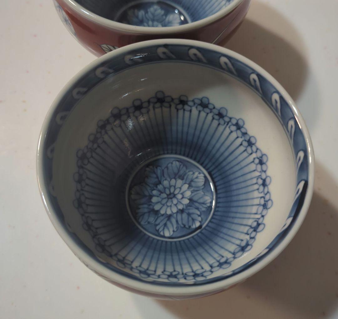 有田焼佐藤走波　湯呑.小鉢.小丼2客セット　 値下げ！！