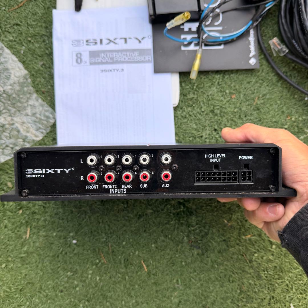 Rockford Fosgate 3Sixty.3 信号プロセッサー DSP