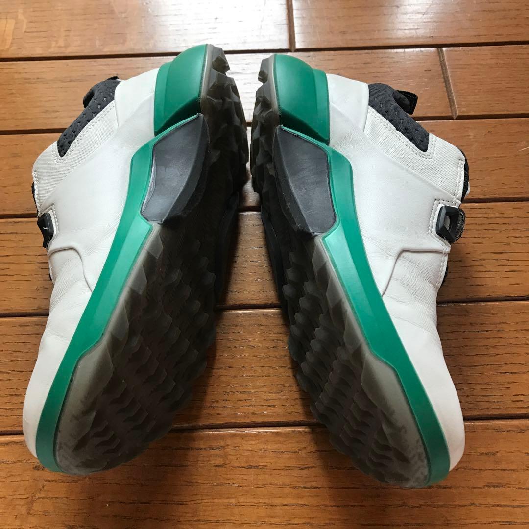 Ecco biom ゴルフシューズ ホワイト/グリーン　24.5