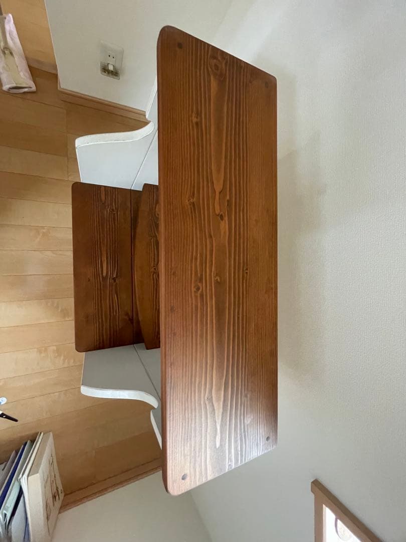 ハンドメイド　飾り棚　アンティーク風　おままごと　シャビー